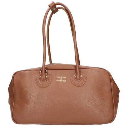 YOUNG＆OLSEN ヤングアンドオルセン YO2601-GD006 EMBOSSED LEATHER STUDENT M レザー ハンドバッグ
