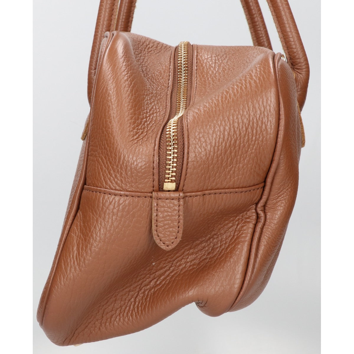 YOUNG＆OLSEN ヤングアンドオルセン YO2601-GD006 EMBOSSED LEATHER STUDENT M レザー ハンドバッグ