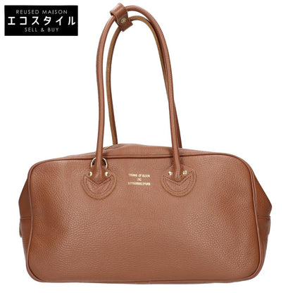 YOUNG＆OLSEN ヤングアンドオルセン YO2601-GD006 EMBOSSED LEATHER STUDENT M レザー ハンドバッグ