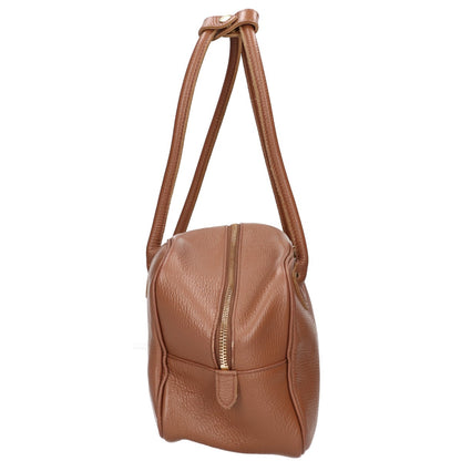 YOUNG＆OLSEN ヤングアンドオルセン YO2601-GD006 EMBOSSED LEATHER STUDENT M レザー ハンドバッグ