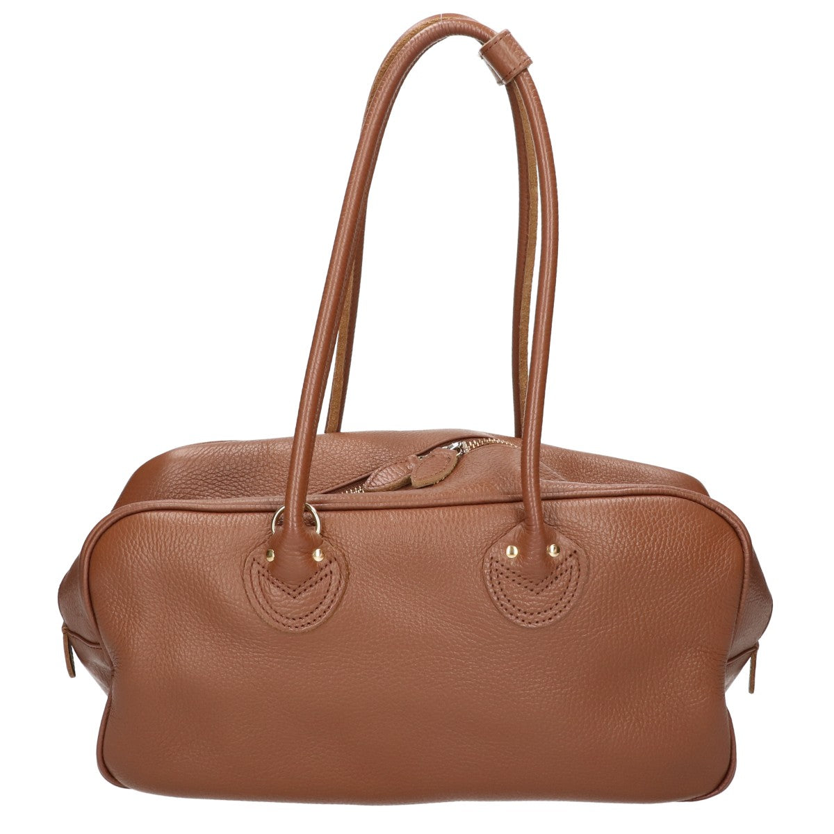 YOUNG＆OLSEN ヤングアンドオルセン YO2601-GD006 EMBOSSED LEATHER STUDENT M レザー ハンドバッグ