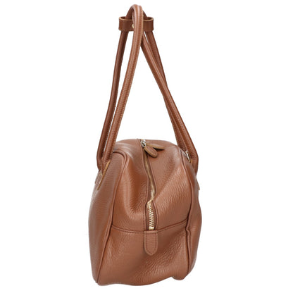 YOUNG＆OLSEN ヤングアンドオルセン YO2601-GD006 EMBOSSED LEATHER STUDENT M レザー ハンドバッグ