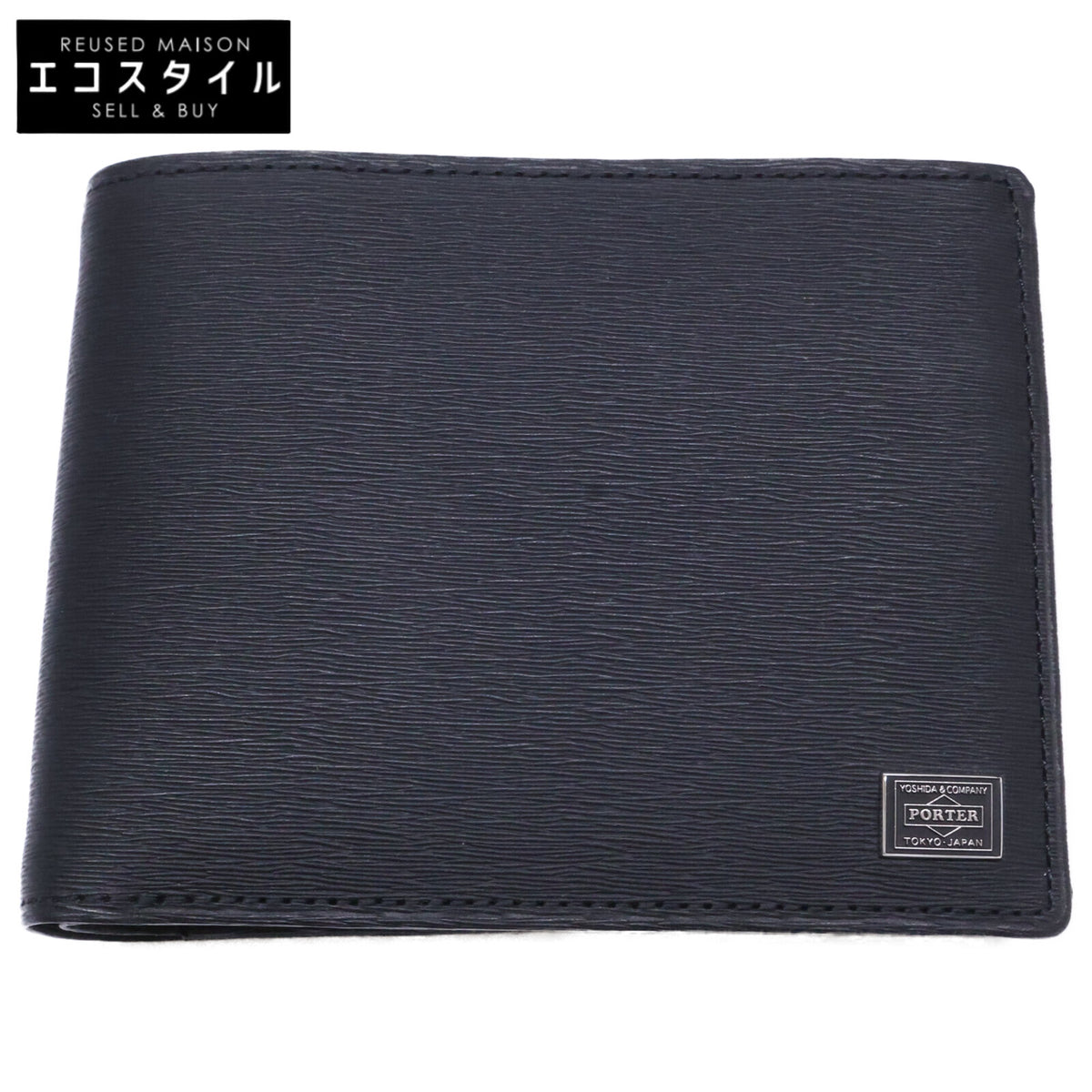 PORTER ポーター 【新品同様】CURRENT WALLET カレント ウォレット 二つ折り財布（小銭入れあり）