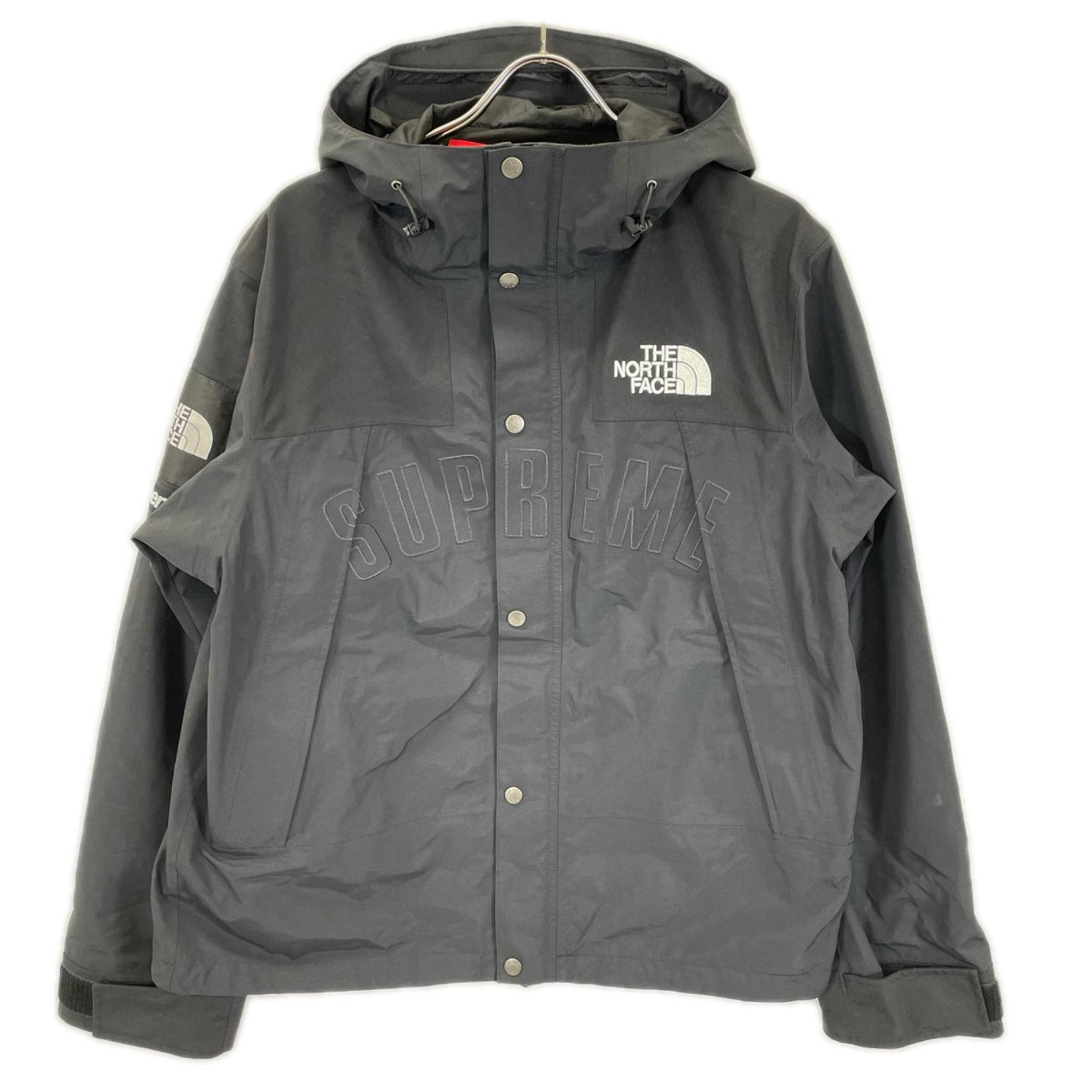 THE NORTH FACE ノースフェイス ×Supreme NF0A3VMM 19SS ブラック アーチロゴマウンテンパーカー ジャケット