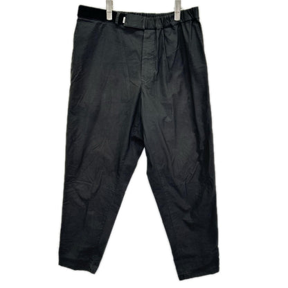 Graphpaper グラフペーパー GM212-40619B ブラック Stretch Typewriter Chef Pants ボトムス