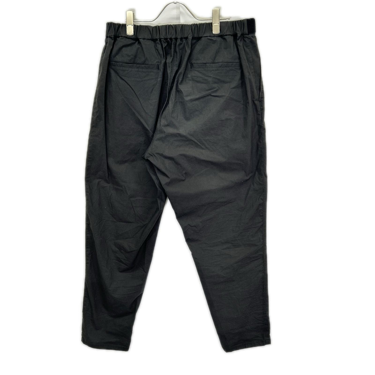 Graphpaper グラフペーパー GM212-40619B ブラック Stretch Typewriter Chef Pants ボトムス