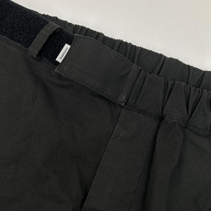 Graphpaper グラフペーパー GM212-40619B ブラック Stretch Typewriter Chef Pants ボトムス