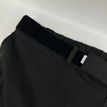 Graphpaper グラフペーパー GM212-40619B ブラック Stretch Typewriter Chef Pants ボトムス