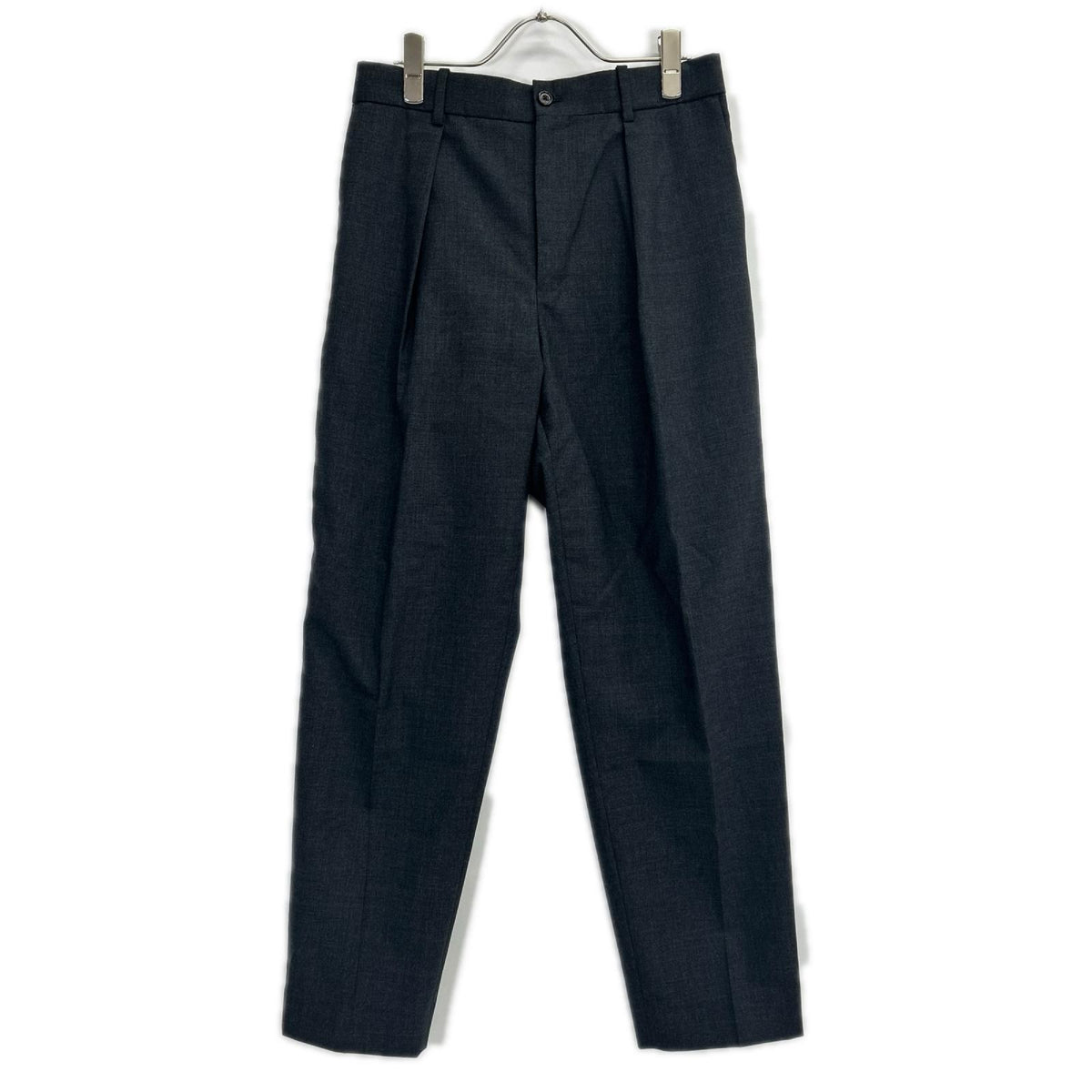 MARKAWARE マーカウエア A21A-03PT01C グレー ORGANIC WOOL TROPICAL PEGTOP TROUSERS ボトムス