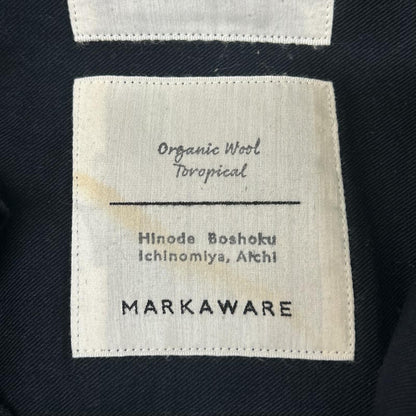 MARKAWARE マーカウエア A21A-03PT01C グレー ORGANIC WOOL TROPICAL PEGTOP TROUSERS ボトムス