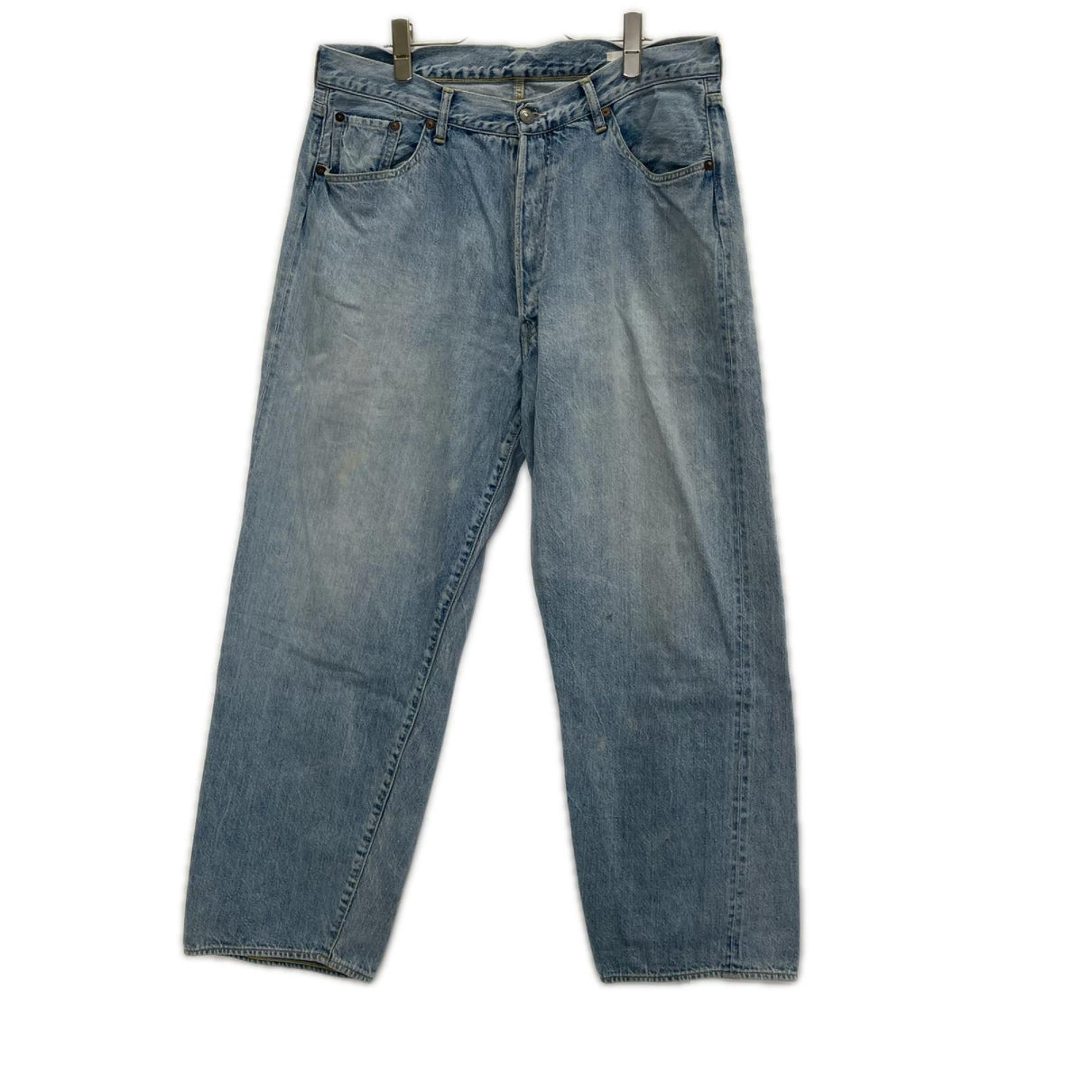 COMOLI コモリ T01-03012 21SS ブリーチ ライトブルー デニム 5Pパンツ ボトムス