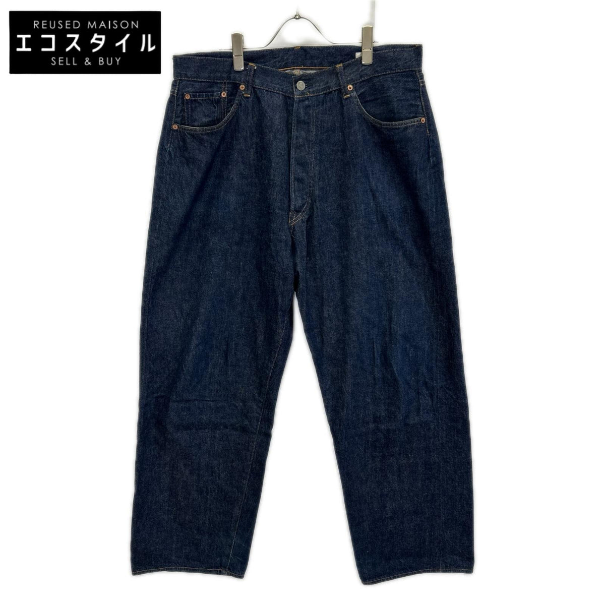 COMOLI コモリ T01-03006 21SS インディゴ ネイビー デニム 5Pパンツ ボトムス