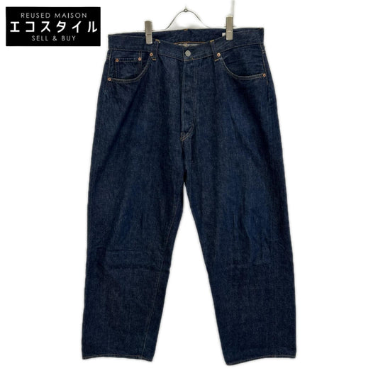 COMOLI コモリ T01-03006 21SS インディゴ ネイビー デニム 5Pパンツ ボトムス