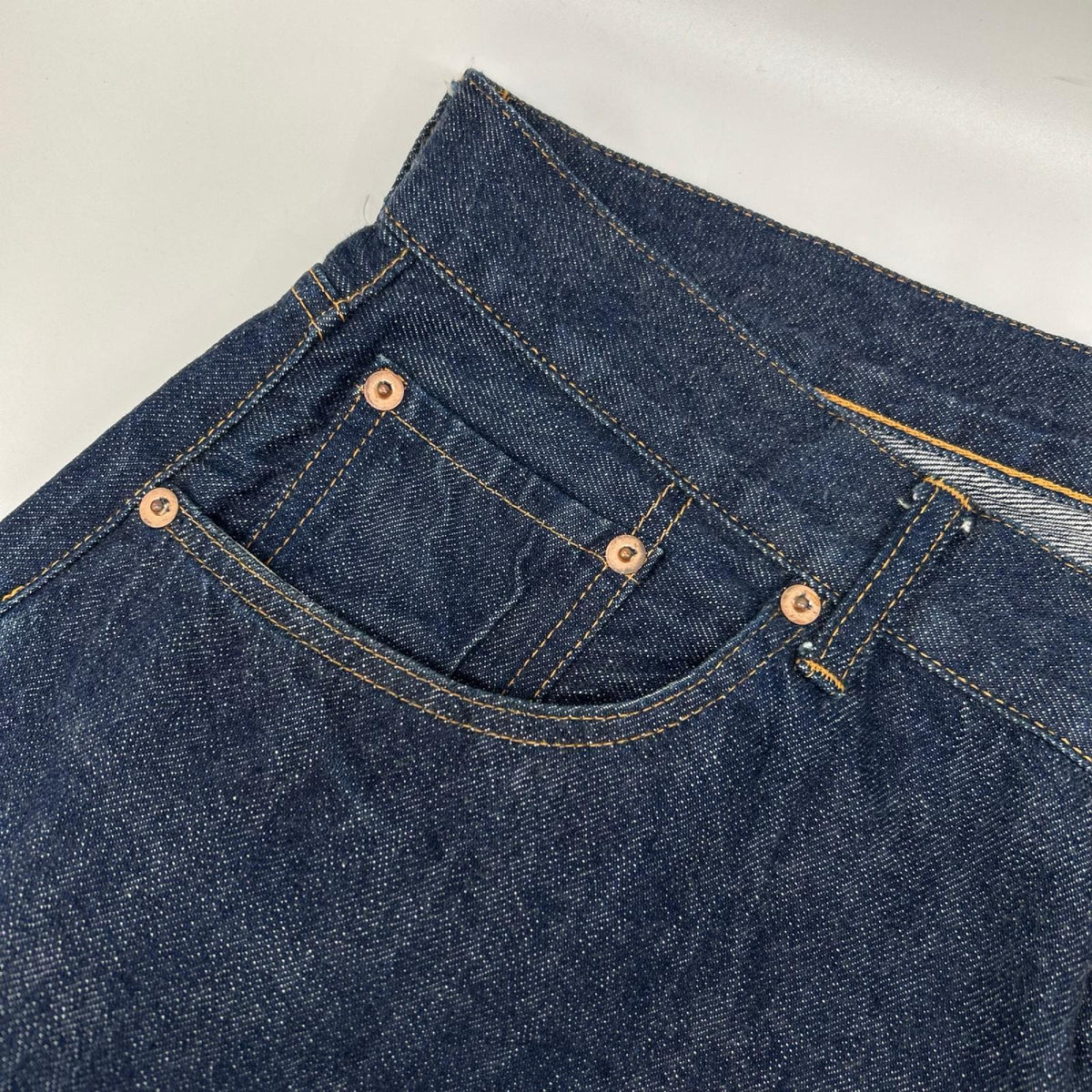 COMOLI コモリ T01-03006 21SS インディゴ ネイビー デニム 5Pパンツ ボトムス