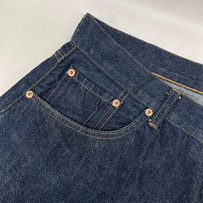COMOLI コモリ T01-03006 21SS インディゴ ネイビー デニム 5Pパンツ ボトムス