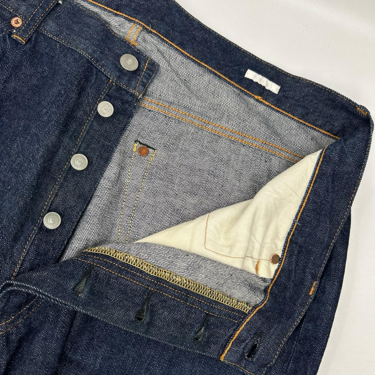 COMOLI コモリ T01-03006 21SS インディゴ ネイビー デニム 5Pパンツ ボトムス