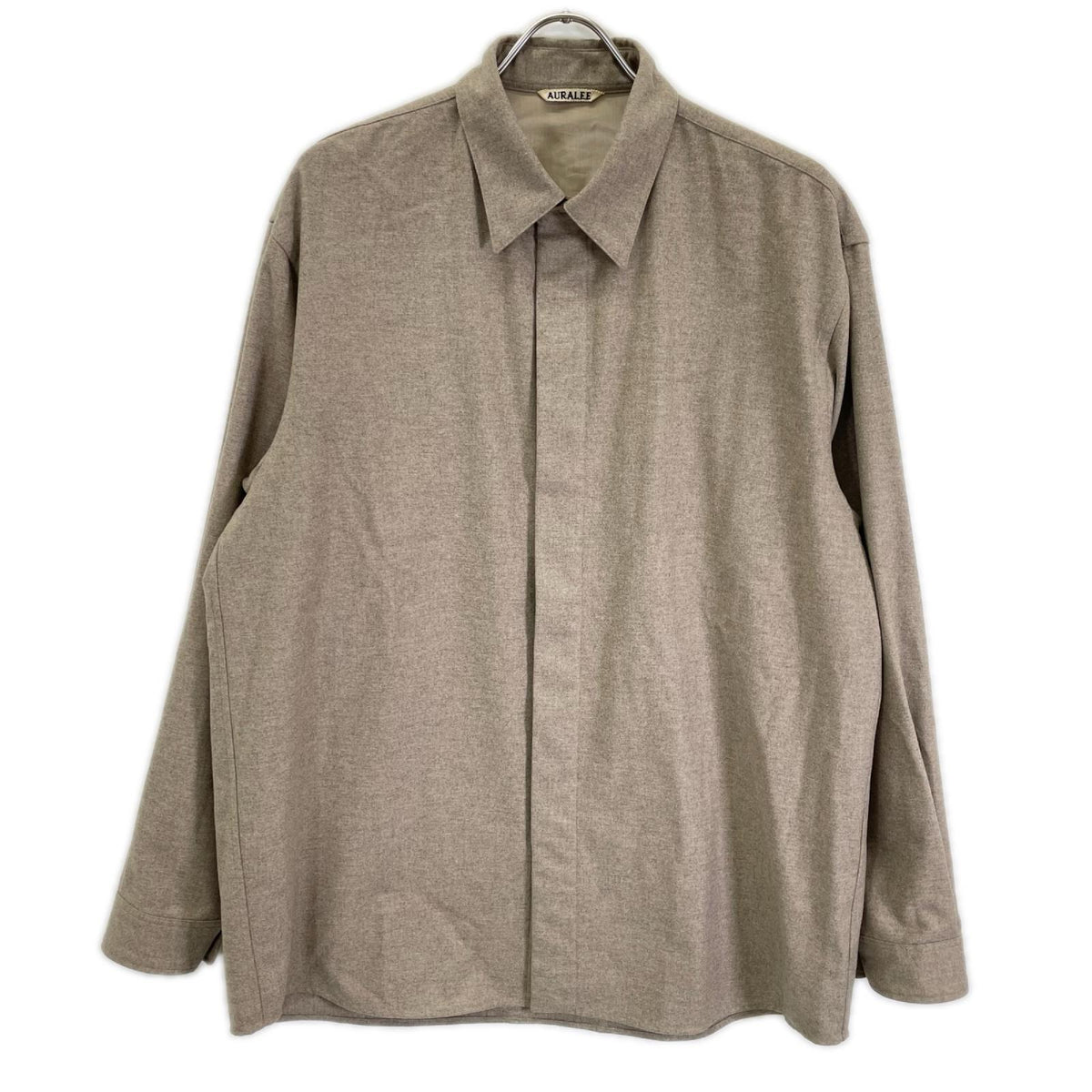 AURALEE オーラリー A9SC01PW 19SS グレー LIGHT FINX POLYESTER SOUTIEN COLLAR COAT コート コート