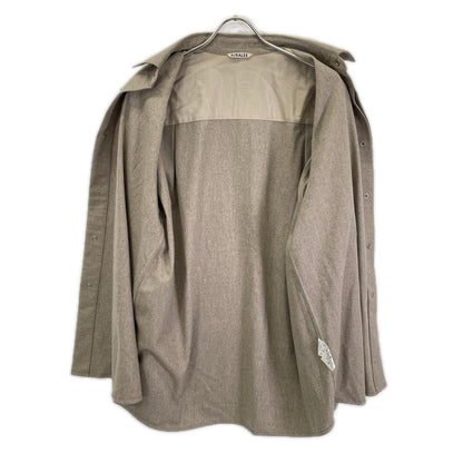 AURALEE オーラリー A9SC01PW 19SS グレー LIGHT FINX POLYESTER SOUTIEN COLLAR COAT コート コート