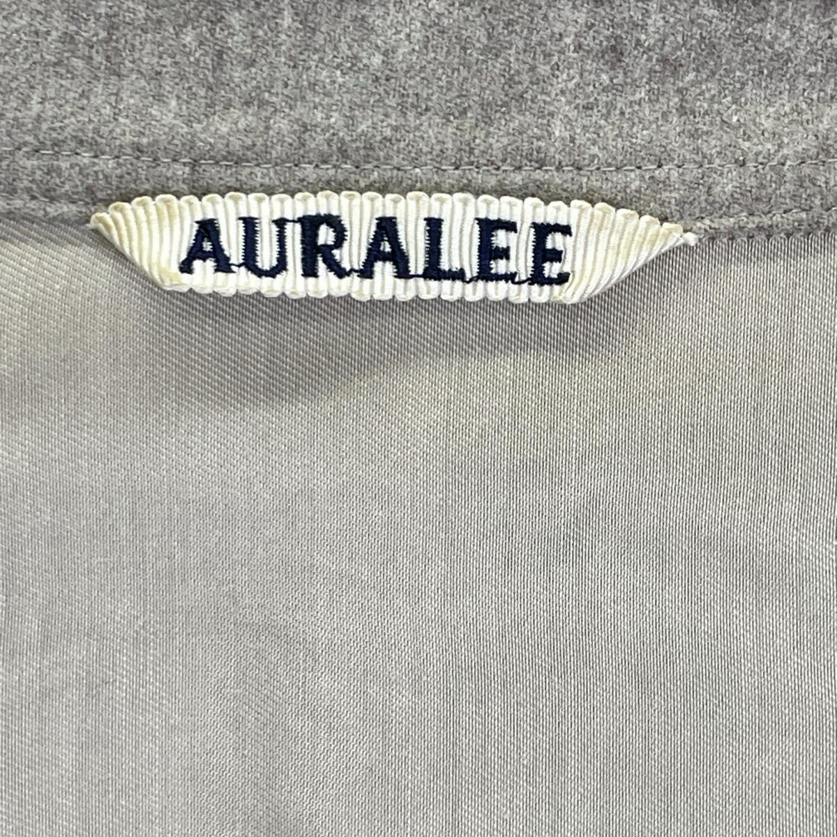 AURALEE オーラリー A9SC01PW 19SS グレー LIGHT FINX POLYESTER SOUTIEN COLLAR COAT コート コート