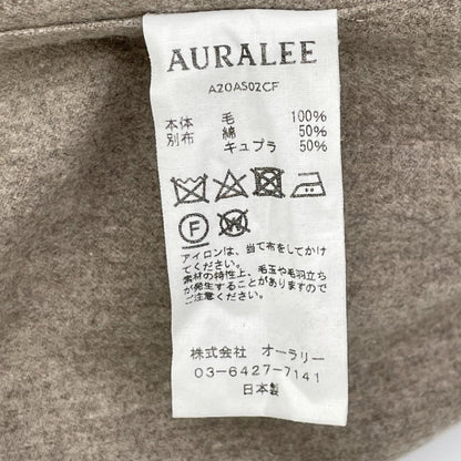 AURALEE オーラリー A9SC01PW 19SS グレー LIGHT FINX POLYESTER SOUTIEN COLLAR COAT コート コート
