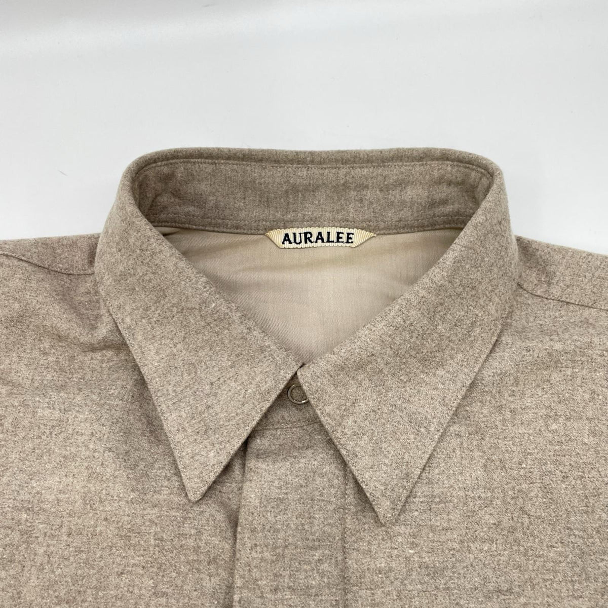 AURALEE オーラリー A9SC01PW 19SS グレー LIGHT FINX POLYESTER SOUTIEN COLLAR COAT コート コート