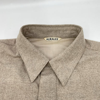 AURALEE オーラリー A9SC01PW 19SS グレー LIGHT FINX POLYESTER SOUTIEN COLLAR COAT コート コート