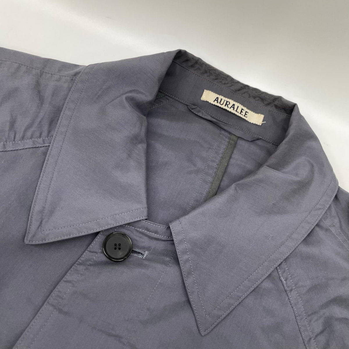 AURALEE オーラリー A20AS02CF ベージュ WOOL FULLING FLANNEL CLOTH SHIRTS シャツ トップス