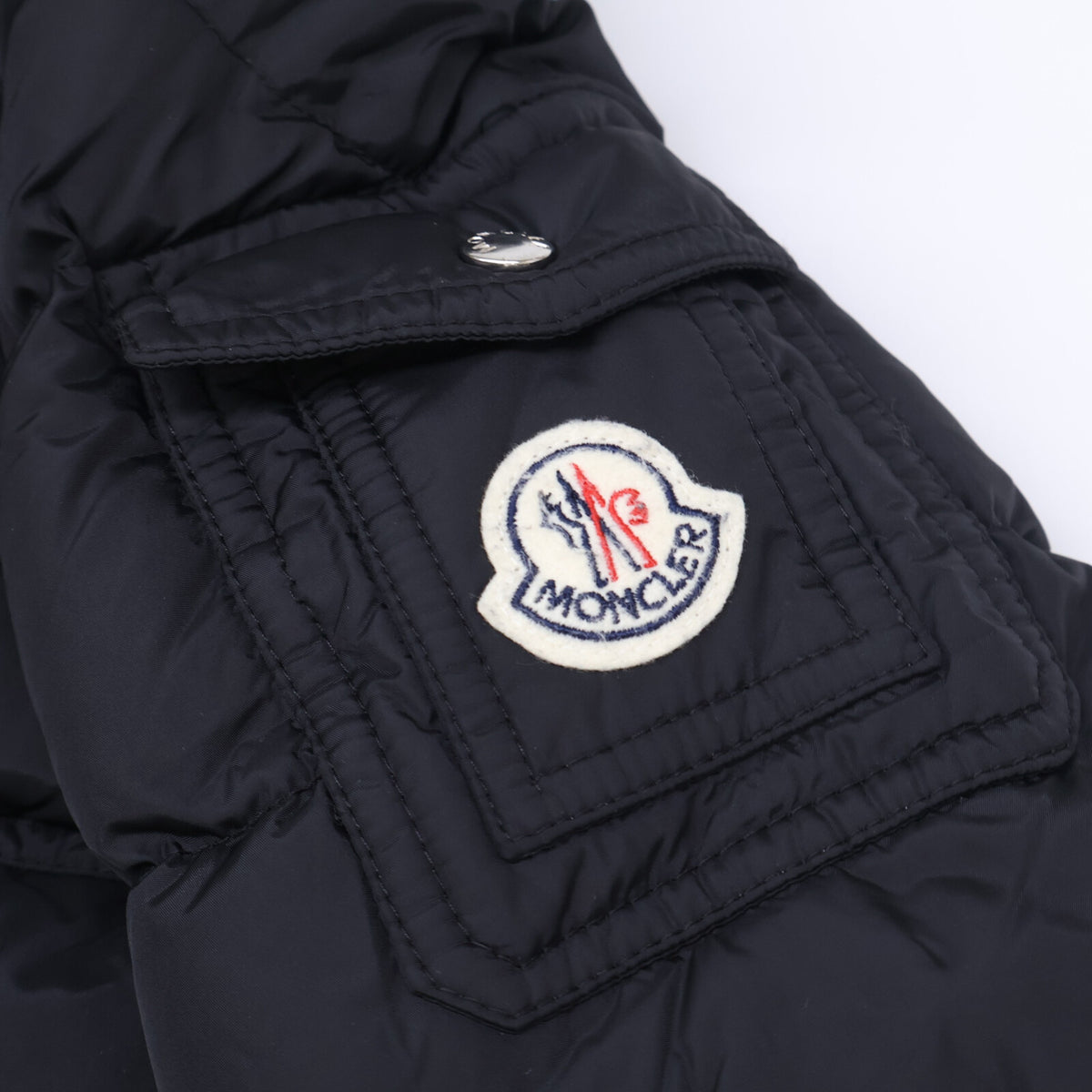 MONCLER モンクレール 【美品】D29544187625 NEW BYRON ファー付フーディダウンジャケット ジャケット