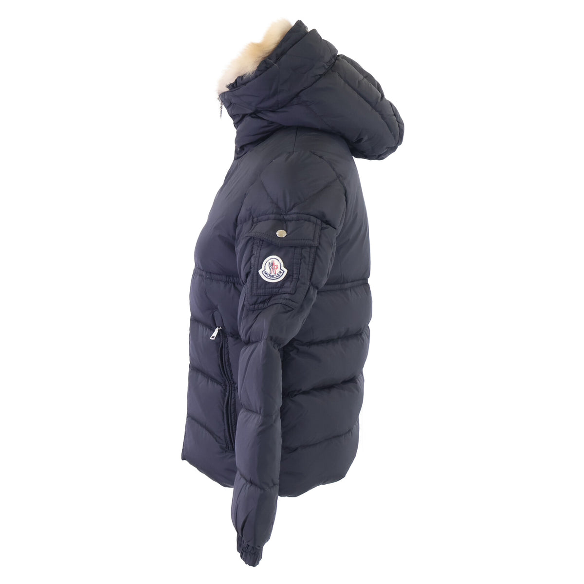 MONCLER モンクレール 【美品】D29544187625 NEW BYRON ファー付フーディダウンジャケット ジャケット