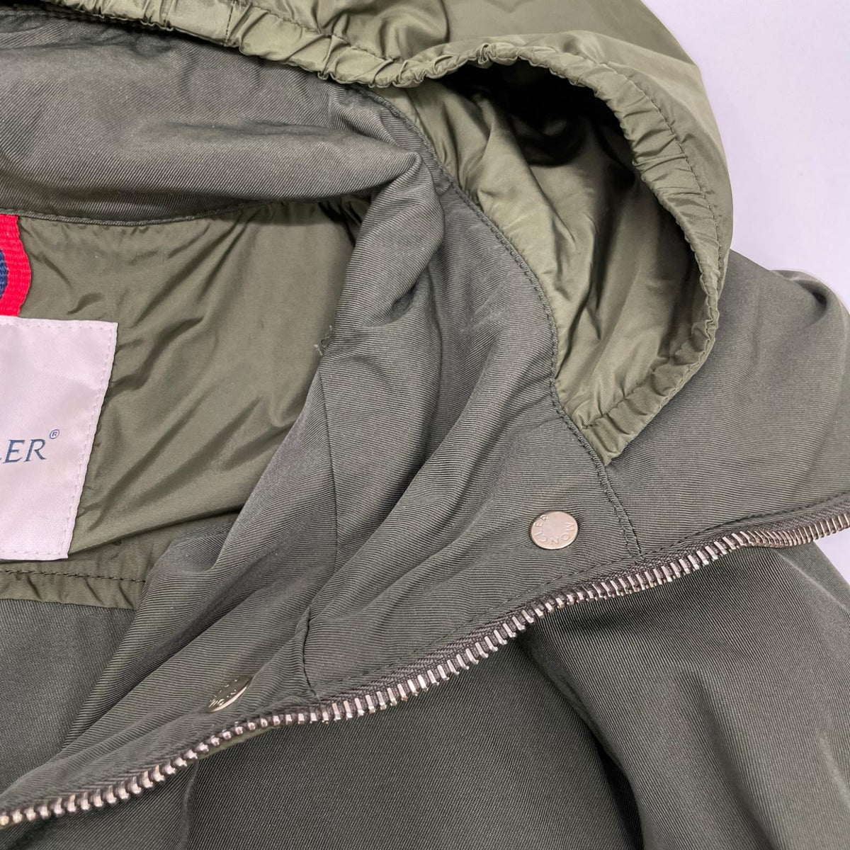MONCLER モンクレール B10934608185 15年 PAQUERETTE カーキ ジップアップ ジャケット ジャケット