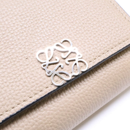 LOEWE ロエベ 0010642627 C821L57X01 アナグラム コンパクト フラップウォレット 二つ折り財布（小銭入れあり）