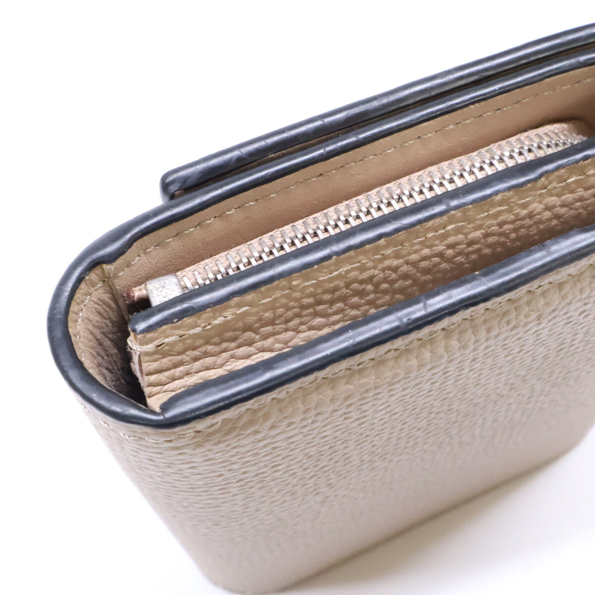 LOEWE ロエベ 0010642627 C821L57X01 アナグラム コンパクト フラップウォレット 二つ折り財布（小銭入れあり）