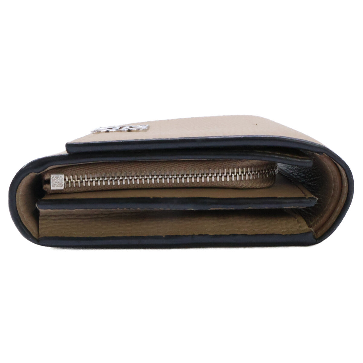 LOEWE ロエベ 0010642627 C821L57X01 アナグラム コンパクト フラップウォレット 二つ折り財布（小銭入れあり）