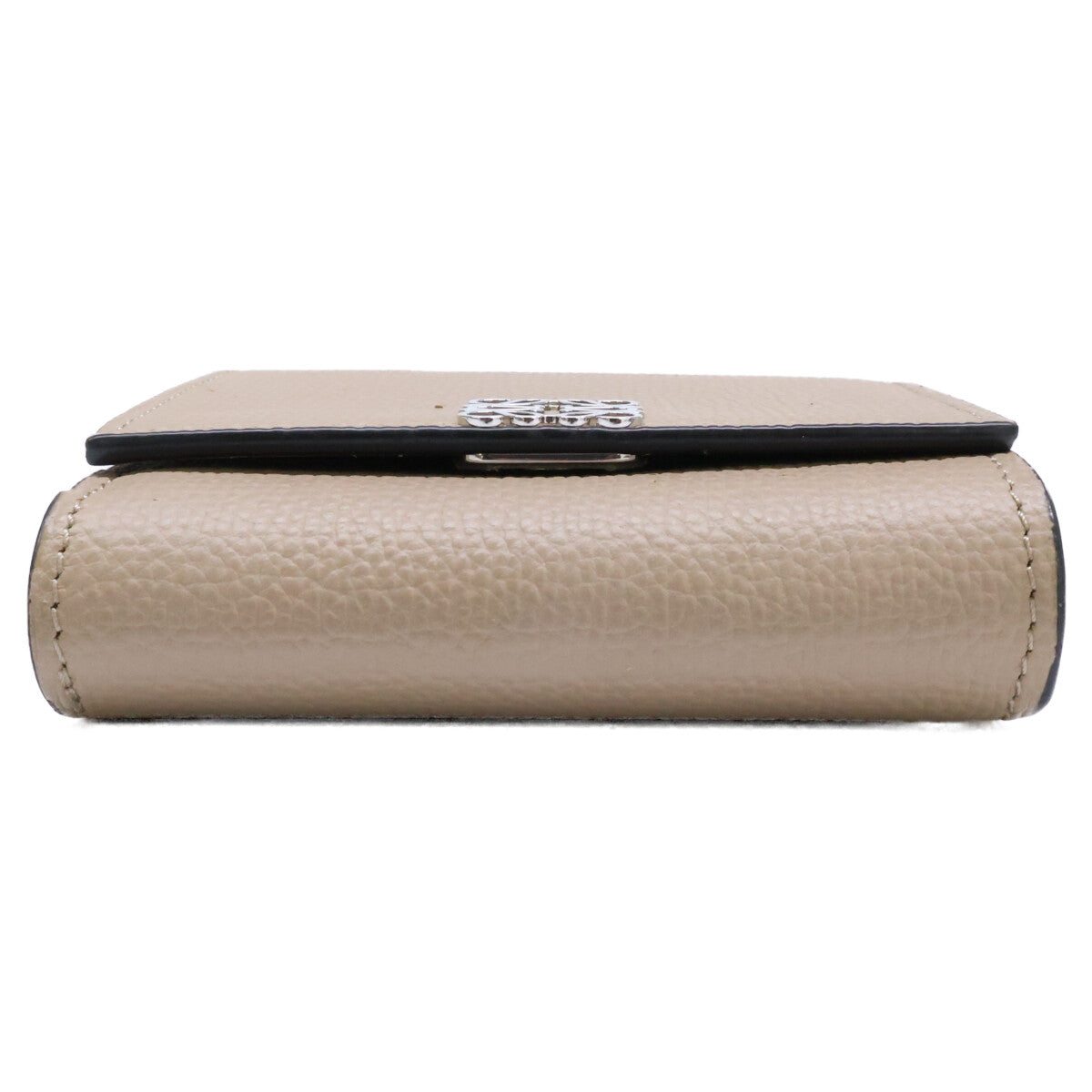 LOEWE ロエベ 0010642627 C821L57X01 アナグラム コンパクト フラップウォレット 二つ折り財布（小銭入れあり）