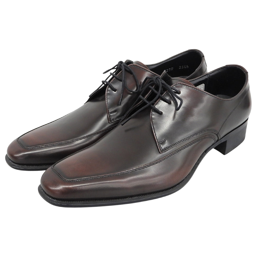 REGAL リーガル 新品同様 Uチップ シューズ メンズ ワインレッド 25 1/2 727R AL シューズ