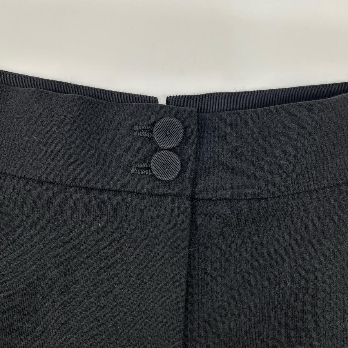 LANVIN ランバン 2315401 ブラック ウール ツイル ショートパンツ ボトムス