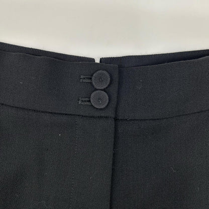 LANVIN ランバン 2315401 ブラック ウール ツイル ショートパンツ ボトムス