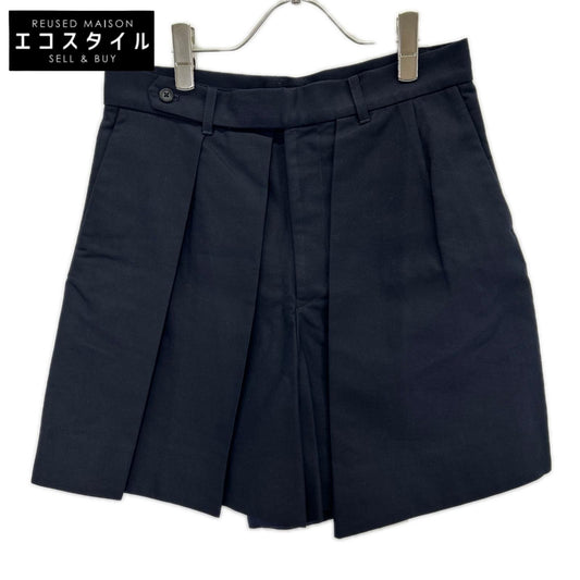 D'agilita ダジリータ 35340750009 ネイビー コットン タックショートパンツ ボトムス