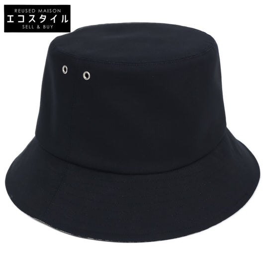 Christian Dior クリスチャンディオール 【美品】95TDD923A130 Teddy-D リバーシブル スモールブリム ボブハット 帽子