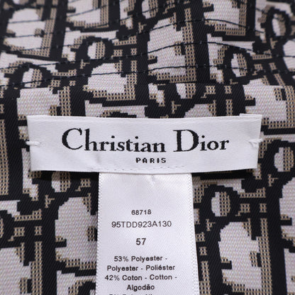 Christian Dior クリスチャンディオール 【美品】95TDD923A130 Teddy-D リバーシブル スモールブリム ボブハット 帽子