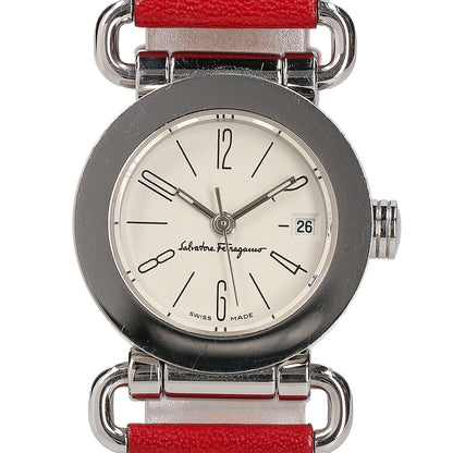 SalvatoreFerragamo サルバトーレフェラガモ 0125 デイト クオーツ 腕時計