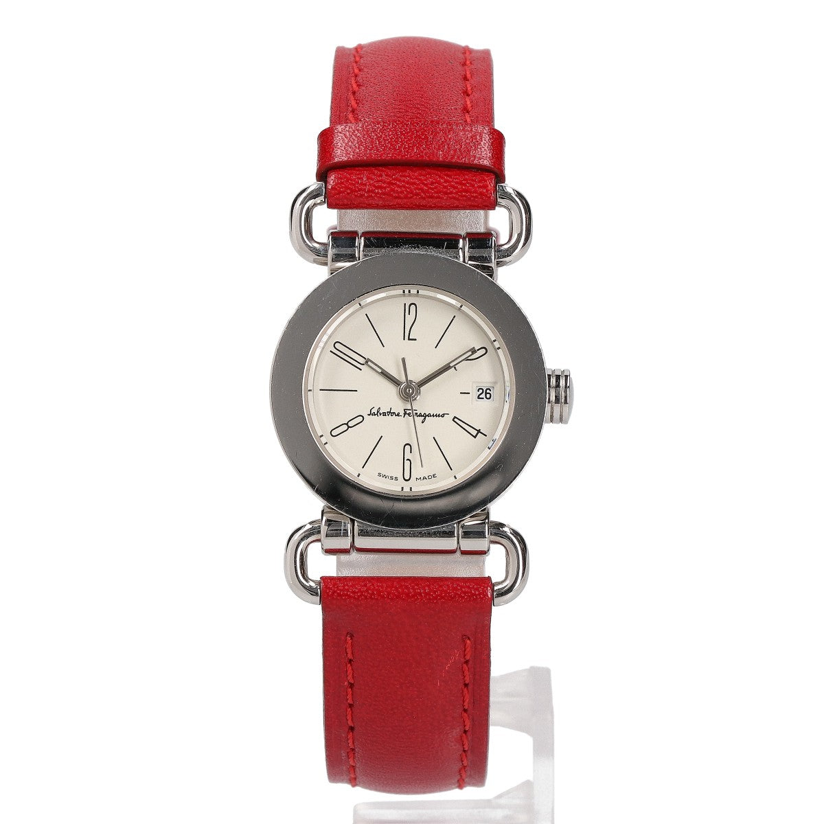 SalvatoreFerragamo サルバトーレフェラガモ 0125 デイト クオーツ 腕時計