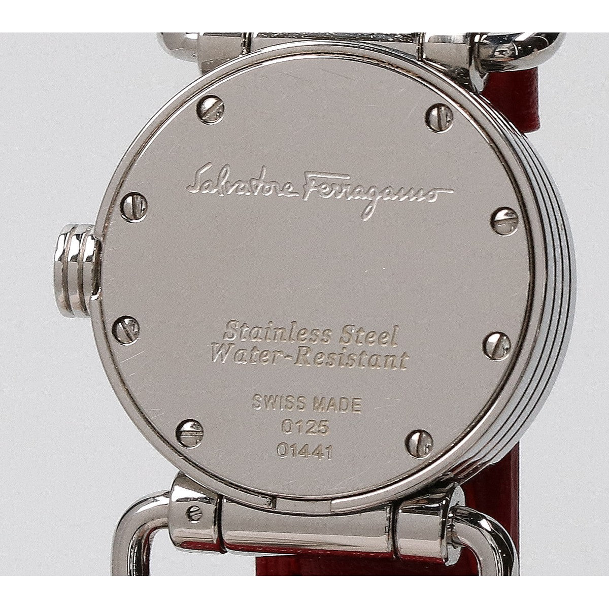 SalvatoreFerragamo サルバトーレフェラガモ 0125 デイト クオーツ 腕時計