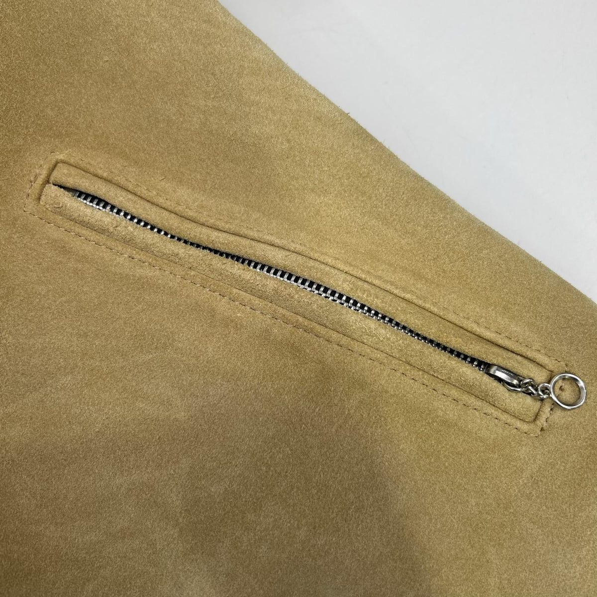 VANSON バンソン ベージュ スエード ダブルライダース ジャケット ジャケット