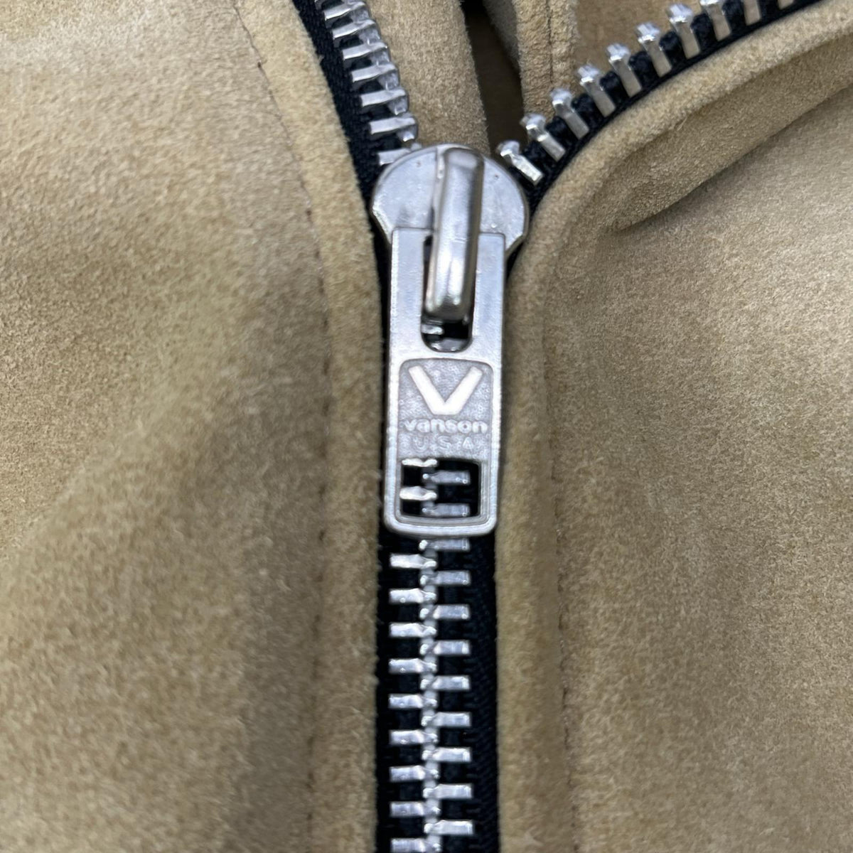 VANSON バンソン ベージュ スエード ダブルライダース ジャケット ジャケット