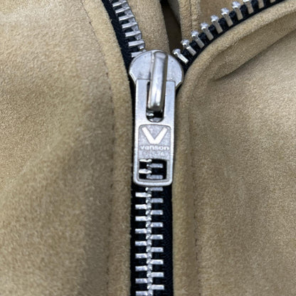 VANSON バンソン ベージュ スエード ダブルライダース ジャケット ジャケット