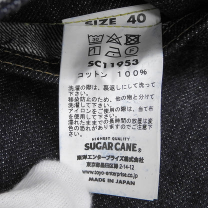 SUGAR CANE シュガーケーン 美品 1953モデル デニム ジャケット メンズ インディゴ 40 ジャケット