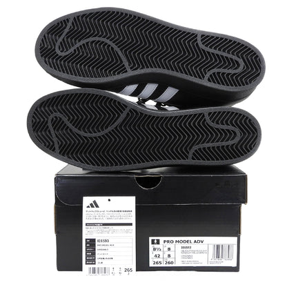 adidas アディダス 新品同様 プロモデル ADV ハイカット スニーカー シューズ メンズ ブラック 26.5cm IE6593 シューズ