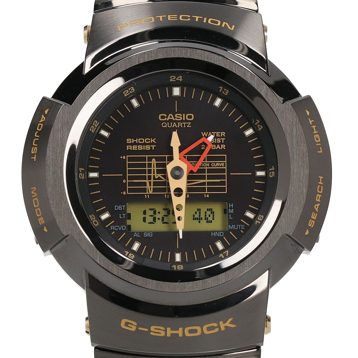 G-SHOCK ジーショック x PORTER ポーター 【新品同様】AWM-500GC-1AJR FULL METAL AW-500 SERIES マルチバンド6 タフソーラー電波 腕時計