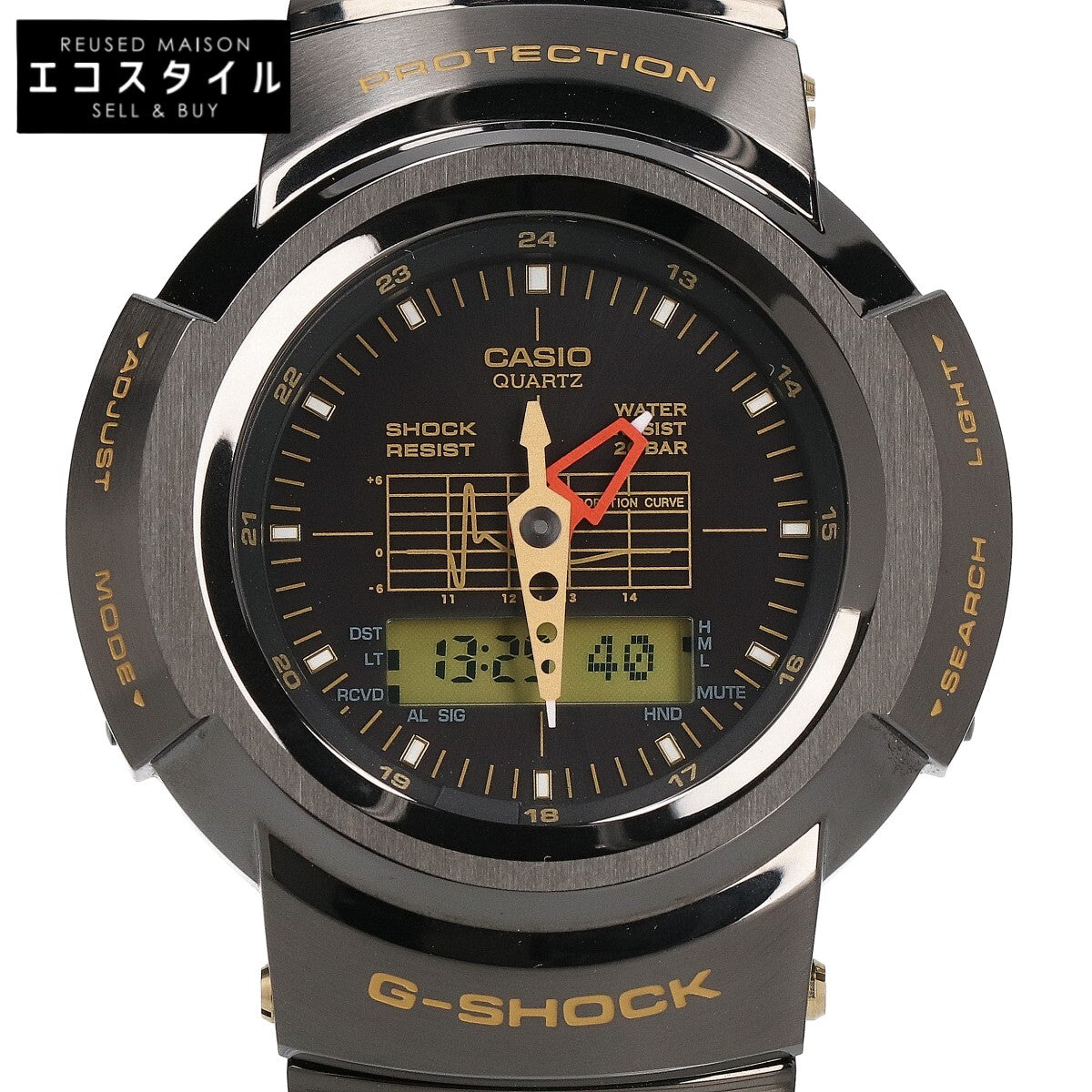 G-SHOCK ジーショック x PORTER ポーター 【新品同様】AWM-500GC-1AJR FULL METAL AW-500 SERIES マルチバンド6 タフソーラー電波 腕時計